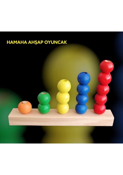 Ahşap Eğitici Geliştirici 5 Sıra Dizme fırsatları