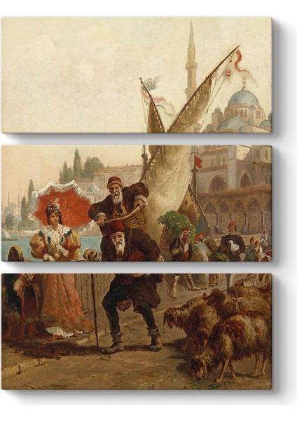 Constantinople Istanbul Tablosu