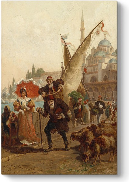 Constantinople Istanbul Tablosu