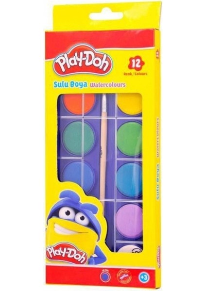 Play Doh Sulu Boya Küçük 12 Renk