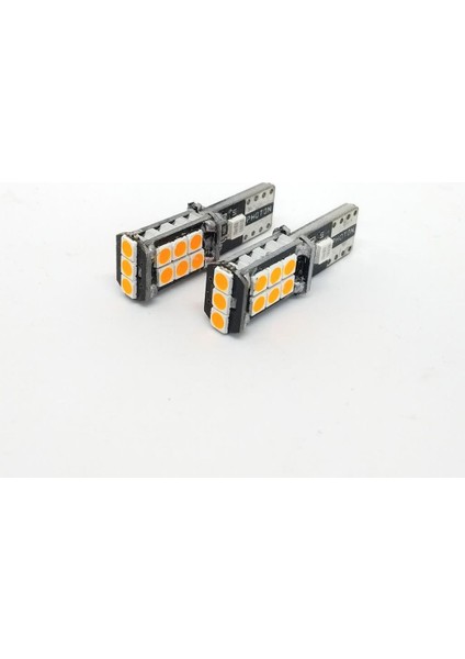 T10 Turuncu W5W 15SMD 12 V Exclusive Park Led PH7028 Na fiyatları