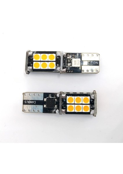 T10 Turuncu W5W 15SMD 12 V Exclusive Park Led PH7028 Na modelleri