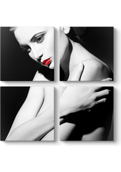 Red Lipped Girl Tablo