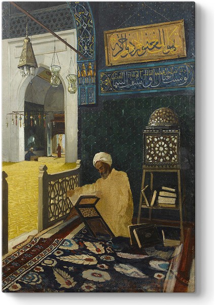 Osman Hamdi Bey - Kur'an Tilaveti Tablosu