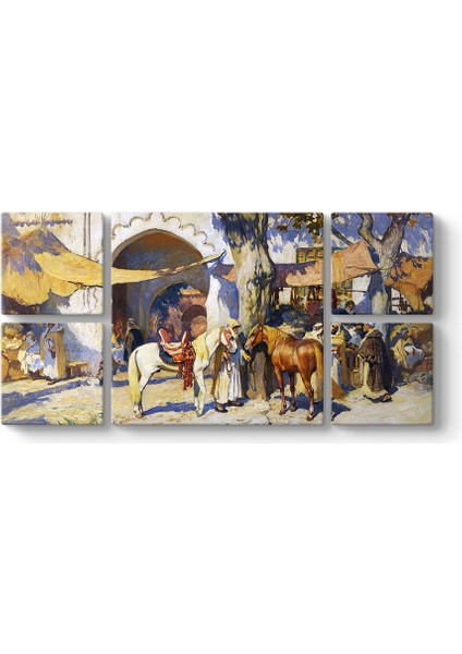 Frederick Arthur Bridgman - Çarşı Tablosu