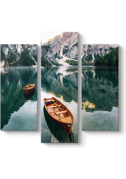 Braies Gölünde Sandallar Tablosu