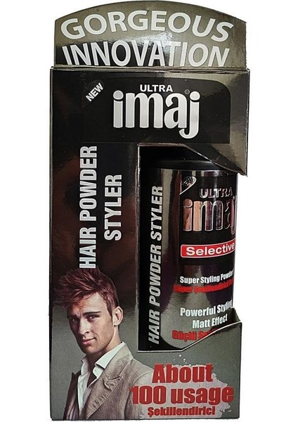 Imaj Saç Şekillendirici Pudra 20 gr x 2 Adet + Wax Tarak