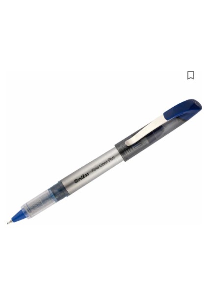 Fl-68 Fine Liner Pen 0.6 mm Mavi 12'li