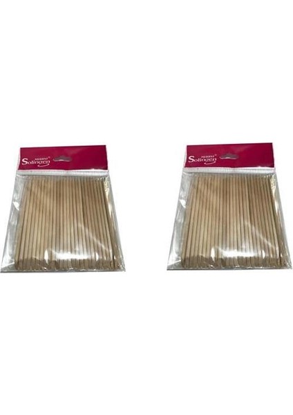 Merrys Ahşap Et Itici 100LÜ Manikür Çubuğu (50LI x 2 Paket) fiyatları