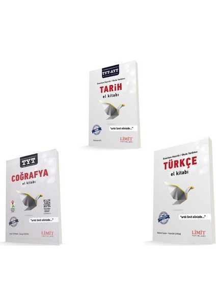 TYT AYT Coğrafya - Türkçe - Tarih El Kitabı Seti