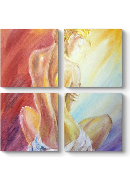 Oil Art Nude Tablo