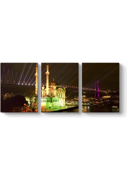 Ortaköy Camii Gece Tablo