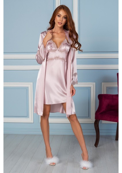 Saten Altılı Çeyiz Seti - 6965 fiyatları