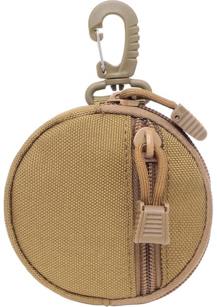 Coin Kulaklık Anahtar Kılıfı Molle Gadget Kılıfı Taktik Aksesuar Çantası Haki (Yurt Dışından)