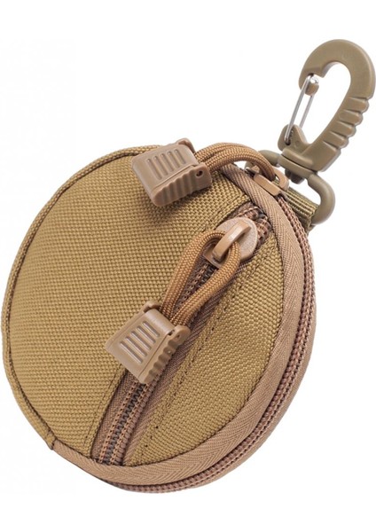 Coin Kulaklık Anahtar Kılıfı Molle Gadget Kılıfı Taktik Aksesuar Çantası Haki (Yurt Dışından) fırsatları