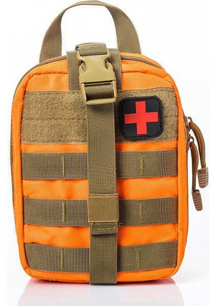 Taktik Çanta Ilk Yardım Kiti Açık Acil Survival Kılıfı Turuncu (Yurt Dışından) modelleri