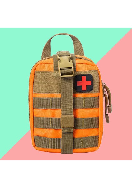 Taktik Çanta Ilk Yardım Kiti Açık Acil Survival Kılıfı Turuncu (Yurt Dışından) indirimleri