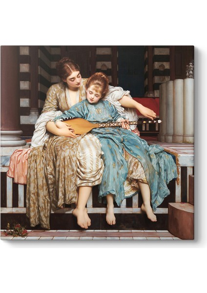 Frederic Leighton - Müzik Dersi Tablosu