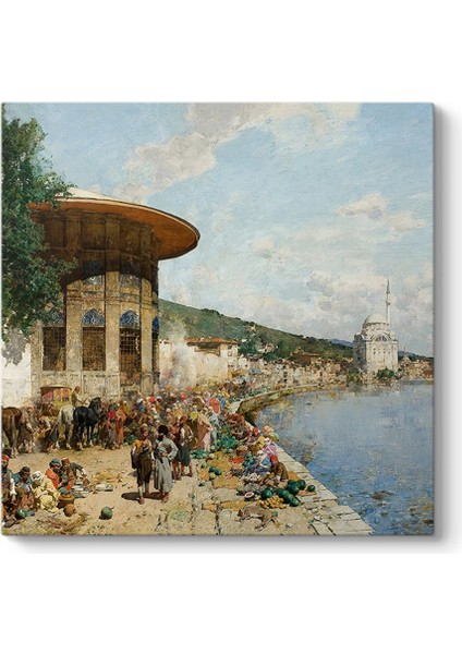 Market Day Constantinople Tablosu