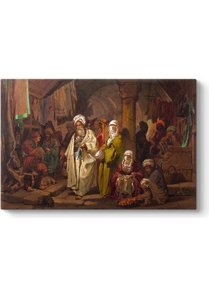 A. Preziosi - The Grand Bazaar Tablosu