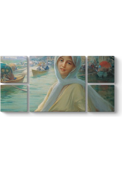 Fausto Zanora - Elçinin Kızı Tablosu