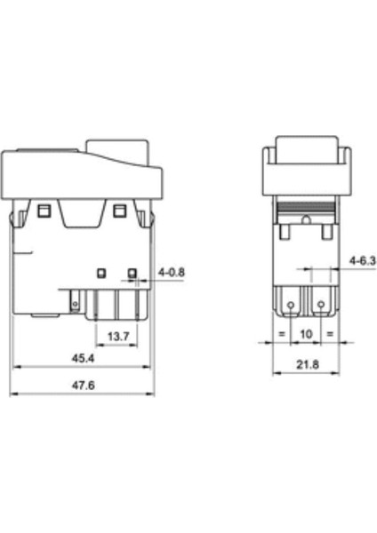 Catpower 2501 Şalter Tetik Buton Anahtar