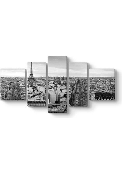 Paris Panorama Manzara Tablosu