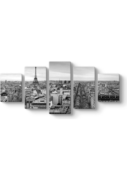Paris Panorama Manzara Tablosu