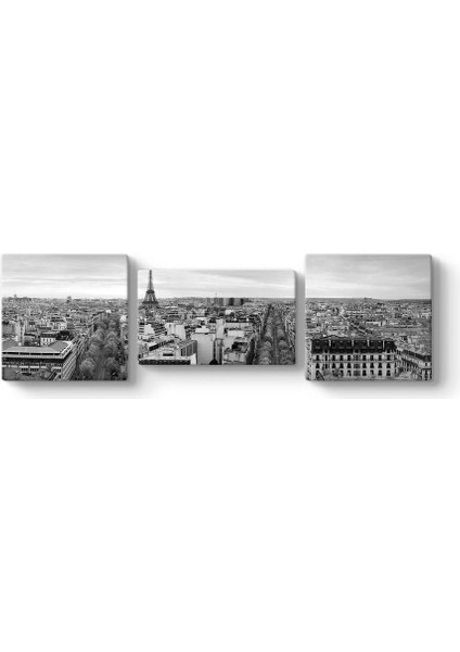 Paris Panorama Manzara Tablosu