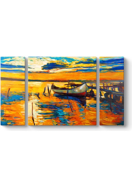 Eski Iskele Yağlıboya Tablo