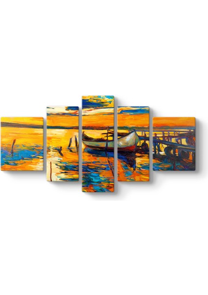 Eski Iskele Yağlıboya Tablo