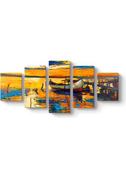 Eski Iskele Yağlıboya Tablo