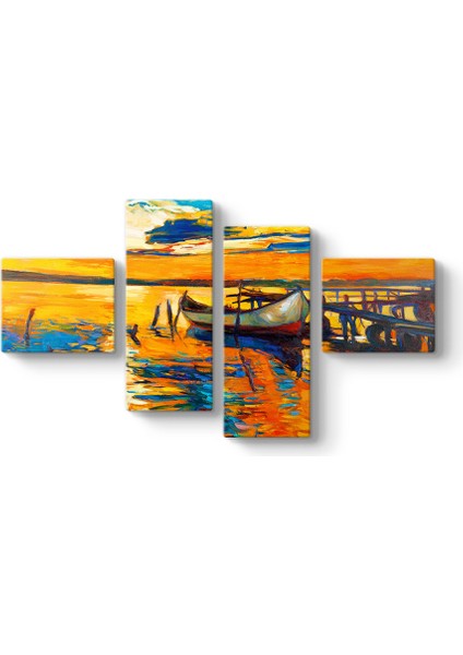 Eski Iskele Yağlıboya Tablo