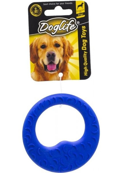 202251 Köpekler İçin Kauçuk Ring Oyuncak