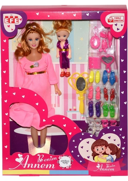 İtc Store 284 Efe, Benim Annem Bebek Aksesuarlı Set