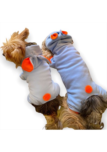 Bon Bunny Blue Kulaklı Köpek Tulumu Kıyafeti fırsatları