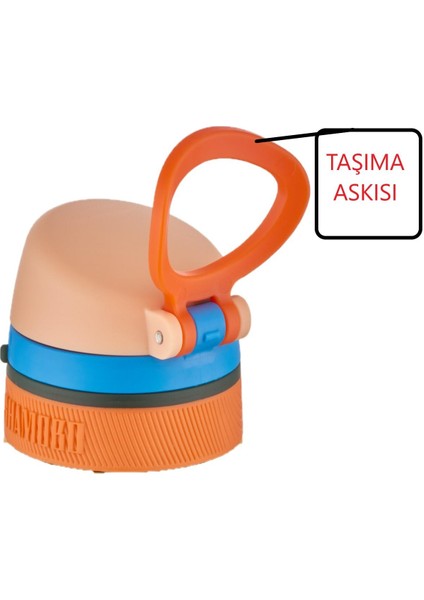 Fiftyfifty Çocuk 350 ml Pipetli Paslanmaz Çelik Termos Bpa Içermez 7 Renk