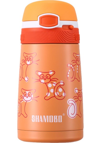 Fiftyfifty Çocuk 350 ml Pipetli Paslanmaz Çelik Termos Bpa Içermez 7 Renk