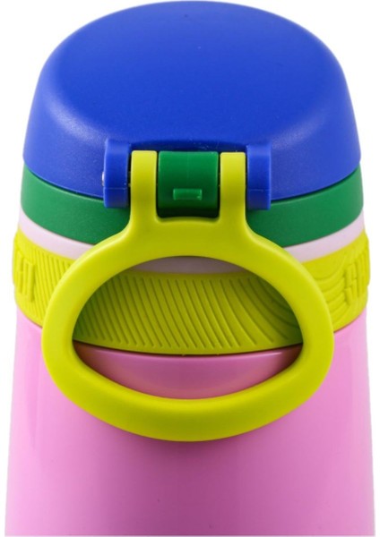 Fiftyfifty Çocuk 350 ml Pipetli Paslanmaz Çelik Termos Bpa Içermez 7 Renk