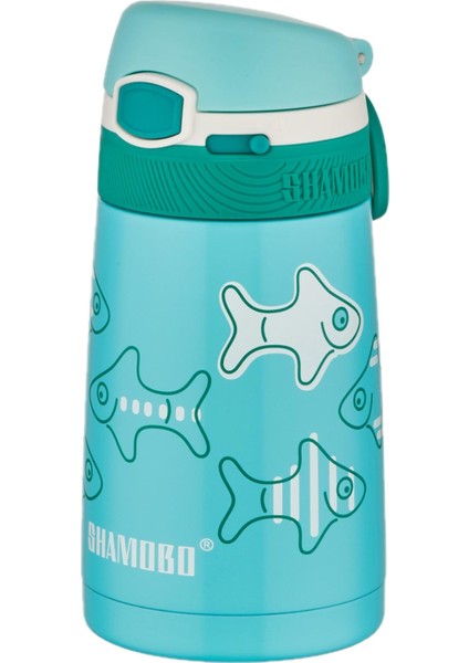 Fiftyfifty Çocuk 350 ml Pipetli Paslanmaz Çelik Termos Bpa Içermez 7 Renk