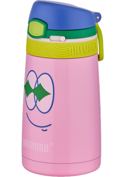 Fiftyfifty Çocuk 350 ml Pipetli Paslanmaz Çelik Termos Bpa Içermez 7 Renk