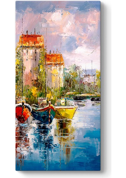 Ispanya Kıyıları Manzara Tablosu