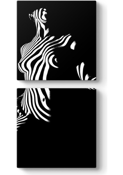 Zebra Pattern Women Tablo
