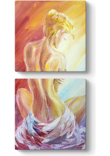 Oil Art Nude Tablo
