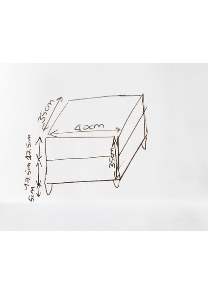 Yan Sehpa Iki Gözlü Grid Iskandinav Komidin indirimleri