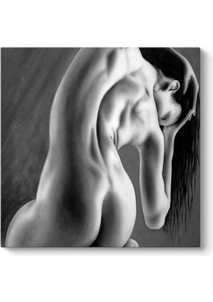 Nude Back Kanvas Tablo