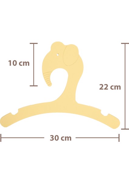 Çocuk Sarı Fil Kıyafet Askı indirimleri