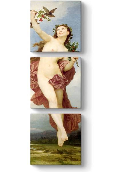 William Adolphe Bouguereau - Angela Tablosu