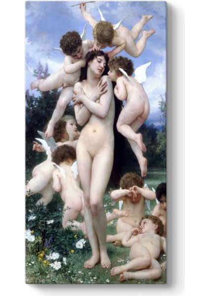 William Adolphe Bouguereau - The Return Of Spring Tablosu