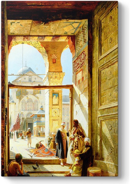 Büyük Emevi Camii Kapısı Tablosu